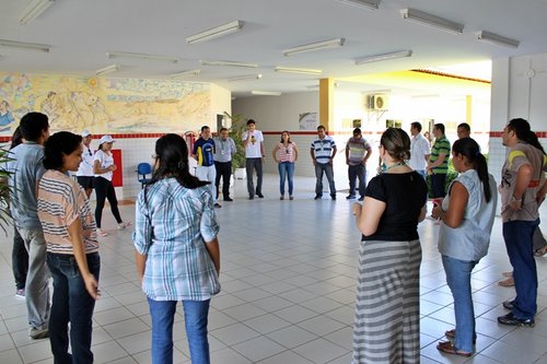 Atividades do Dia do Desafio foram desenvolvidas no hall de entrada do Câmpus Caicó na manhã de hoje (29/05)
