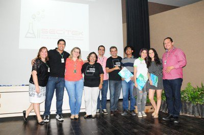 Estudantes premiados no 1º Prêmio de Empreendedorismo Inovador do IFRN