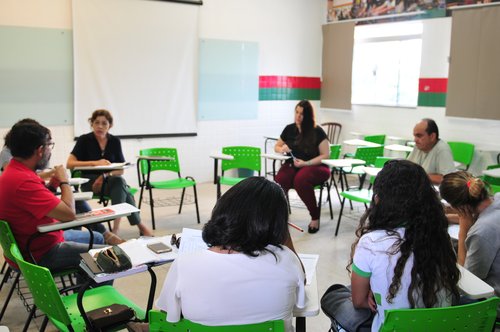 Os Conselhos de Classe, realizados no início do mês, subsidiam as reuniões de pais. Foto: Jônatas Moura