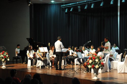 Apresentação da Orquestra Popular do IFRN/CNAT. Foto: Edielson Teixeira
