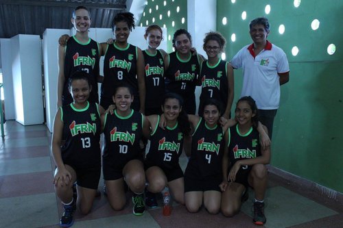 Equipe de basquete  feminino do IFRN
