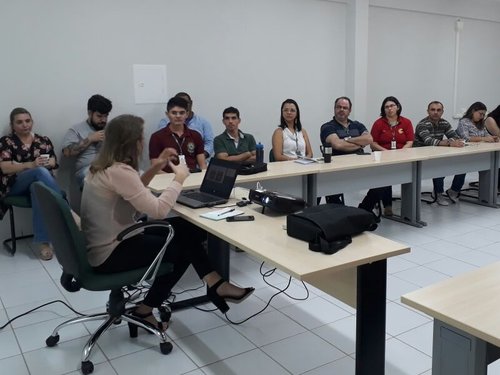 "Para quê comunicação?": apresentação foi feita no Campus Lajes nesta quarta, 10 de abril
