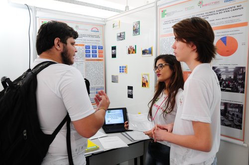 Mostra tecnológica da Secitex 2015, que aconteceu no Campus Santa Cruz.