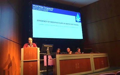 Professor Roberto Lima apresentou artigo no XV Congresso Mundial da Água