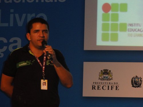 Prof. Ricardo Kléber na Campus Party em Recife/PE