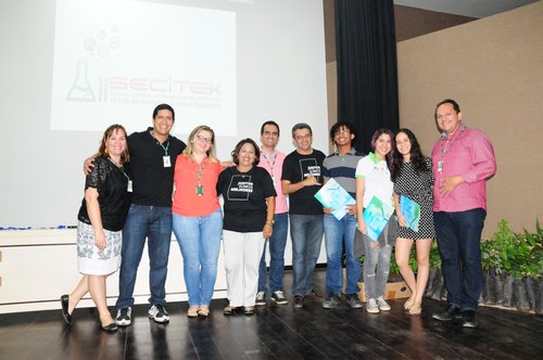 Estudantes premiados no I Prêmio de Empreendedorismo Inovador do IFRN