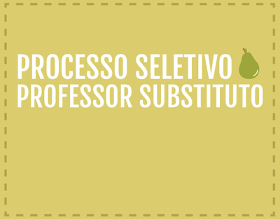 Selecionados atuarão nas disciplinas Língua Portuguesa e Literatura Brasileira e Espanhol