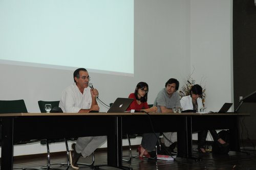 Representantes da Universidade do Minho, de Portugal, do IFRN e da Universidade de Brasília fizeram parte do encerramento do evento
