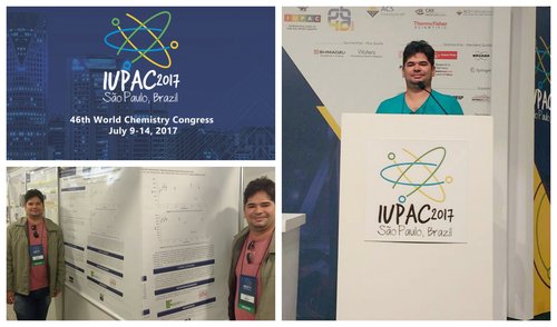 Professor Érico de Moura Neto, Docente de Química participando do IUPAC e Congresso Mundial de Química