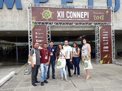 Delegação do IFRN - Campus Canguaretama no XII CONNEPI
