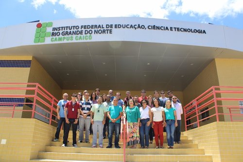 Coordenadores de Pesquisa dos  Campi do IFRN e membro da PROPI. Créditos de imagem: Maria Clara Bezerra
