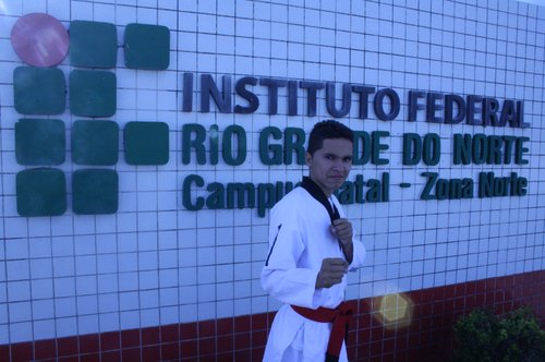 Edemberg Teixeira Cirilo, aluno do Câmpus Natal - Zona Norte