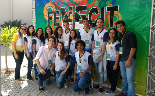 Onze alunos dos cursos técnicos representam o Campus até sábado (23) na Fenecit 13, em Pernambuco