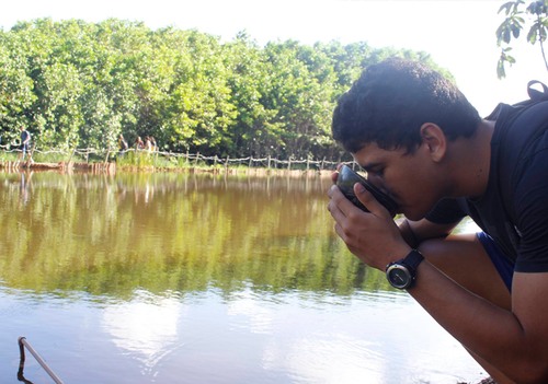 Reserva Ambiental Gamboa do Jaguaribe fica às margens do Rio Jaguaribe, um dos afluentes do Rio Potengi