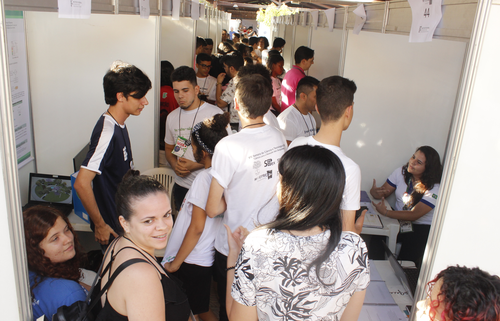 Exposição recebeu cerca de 500 visitantes de escolas da ZN, sem contar com alunos, expositores e professores