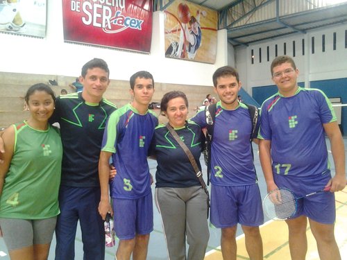 Equipe de Badminton do Câmpus Pau dos Ferros