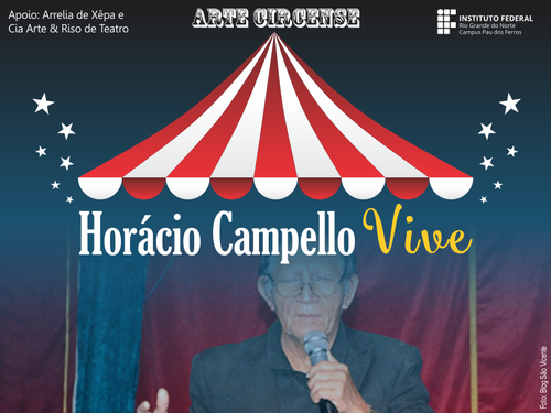 Espetáculo é gratuito e extensivo também à comunidade externa. Foto de fundo: Blog São Vicente.