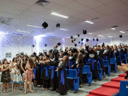 Após 4 anos, mais de 130 formandos concluem curso técnico profissionalizante integrado ao ensino médio no Instituto Federal. Foto: Jalon Medeiros.
