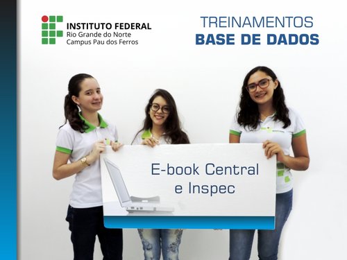 Estela Barreto, Ana Beatriz e Leidjane Alves, alunas do Instituto