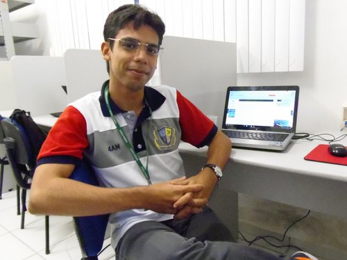 Dayveson Pereira é professor de Língua Portuguesa e Literatura Brasileira no Campus João Câmara do IFRN