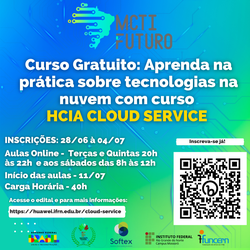 IFRN & Huawei - Curso sobre cloud service (Junho 2023)