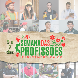 Semana das profissões do campus Caicó