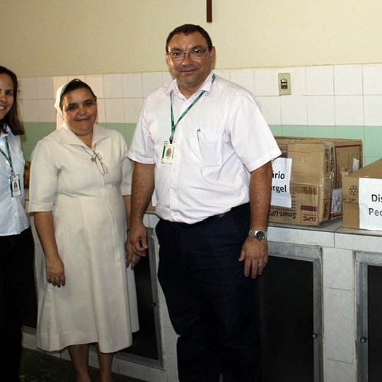 #10095 Asilos de Caicó recebem donativos arrecadados com o Passeio Ciclístico