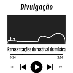 #10119 Divulgada a lista de apresentações no festival de música do IFRN Calcó na Expotec 2022
