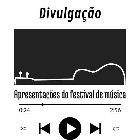 #10119 Divulgada a lista de apresentações no festival de música do IFRN Calcó na Expotec 2022