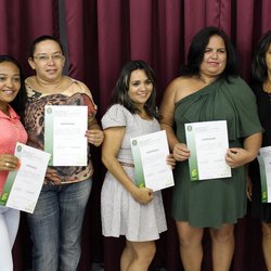 #10151 Alunos das primeiras turmas do PRONATEC receberam o certificado na última quarta-feira (06)
