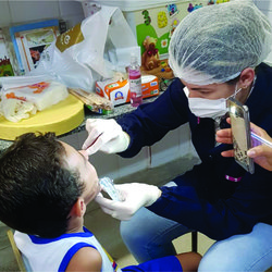 #10243 IFRN realiza intervenção voltada para a prevenção em saúde bucal na Creche Municipal Dona Oscarina Torres em Nova Caicó