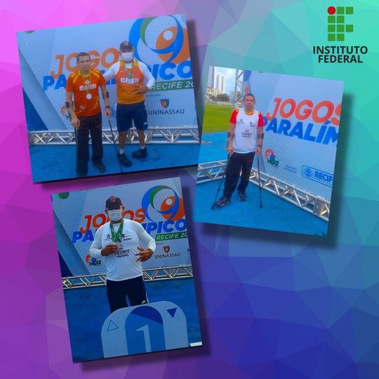#10304 Alunos de Licenciatura em Física ganham medalhas nos jogos paralímpicos do recife 2022