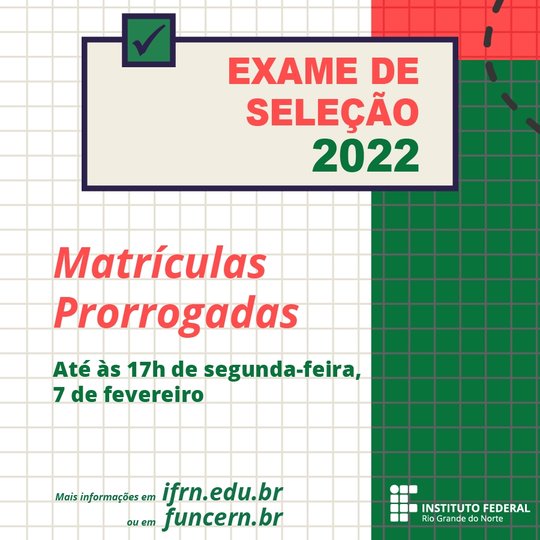 #10307 Prorrogado período de matrícula 