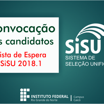 #10351 Cursos Superiores de Graduação via SiSU 2018.1