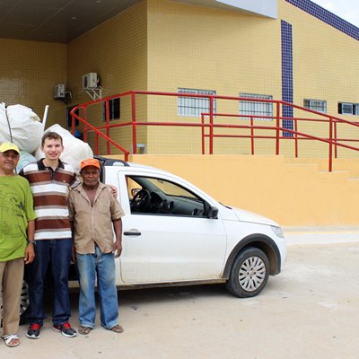 #10365 Associação de Catadores realiza coleta de materiais no Câmpus Caicó
