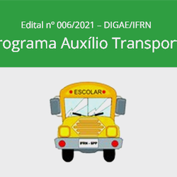 #10390 Divulgado edital para Programa de Auxílio Transporte
