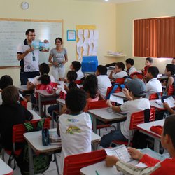 #10464 Campus Caicó promove sensibilização de alunos do ensino fundamental contra a dengue, chikungunya e zika