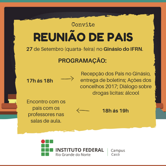 #10570 Campus Caicó reúne pais e mestres em ginásio