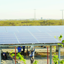 #10585 Campus Caicó instala equipamento de geração de energia elétrica a partir de luz solar.