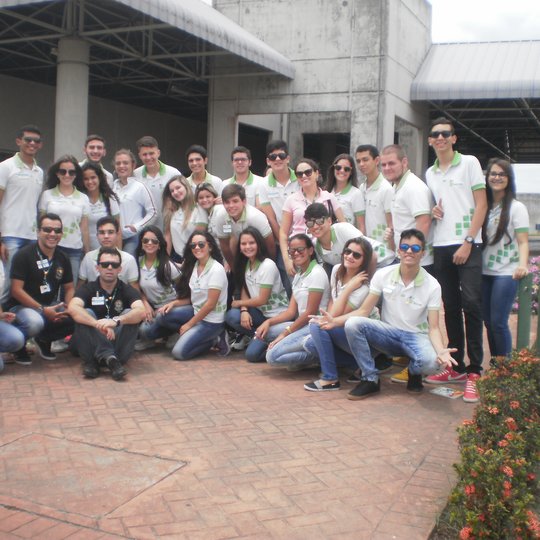 #10605 2º ano do curso Têxtil realiza visita técnica em empresas