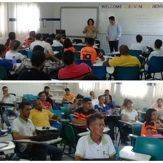 #10760 Discentes se reúnem para abertura do Centro Acadêmico do Curso Superior de Tecnologia em Logística