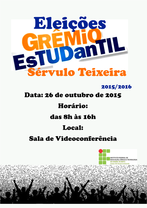 Grêmio Estudantil, Eleições, 2015