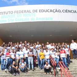 #10935 Alunos da Escola Municipal Jéssica Débora de Melo Bezerra visitam o Campus São Gonçalo