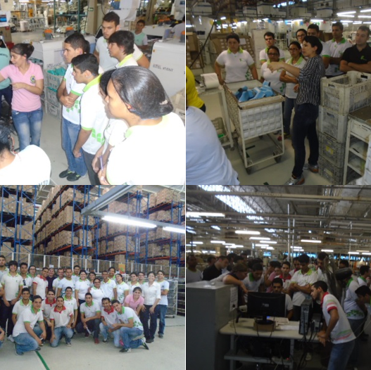 #10938 Alunos de Logística realizam visita técnica à Alpargatas, na Paraíba
