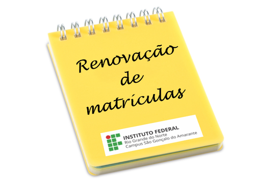 As matrículas deverão ser realizadas no SUAP