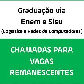 #11038 Divulgada as listas para preenchimento de vagas remanescentes nos cursos de graduação
