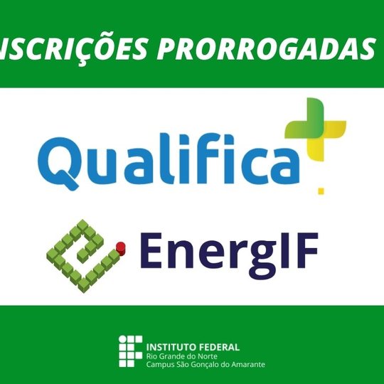 #11076 Campus prorroga inscrições do Edital Qualifica Mais