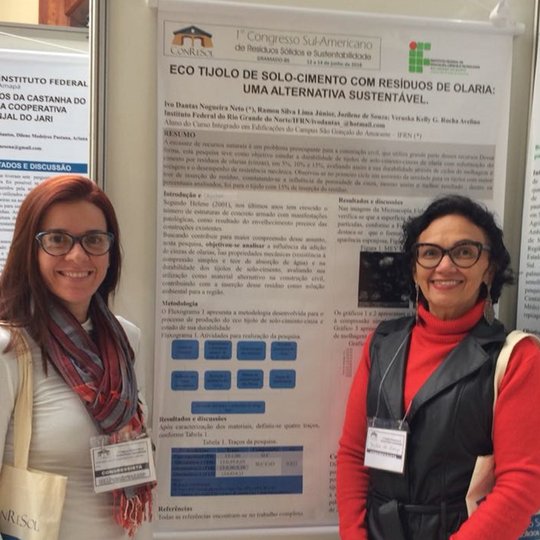 #11090 Professoras do IFRN-SGA apresentam projeto de pesquisa em congresso no RS