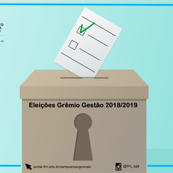 #11125 Cronograma referente às eleições do Grêmio Estudantil Sérvulo Teixeira é alterado