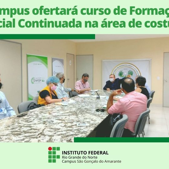 #11248 Campus SGA ofertará curso de Formação Inicial Continuada na área de costura